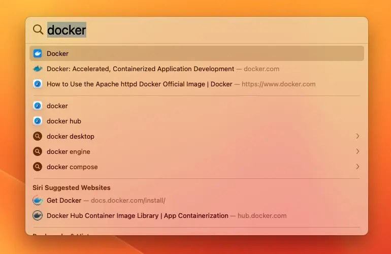 docker desktop macos